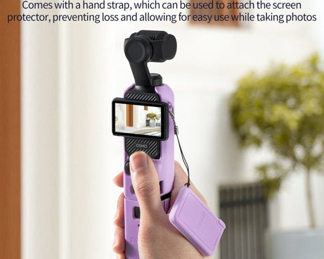 For DJI OSMO Pocket 3 STARTRC 5 in 1 Body Lens Handle Screen Silicone TPU Case, 5 in 1 Case