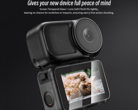 For DJI Osmo Nano STARTRC 2pcs Tempered Glass Film