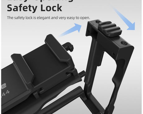 For DJI Action 6 Sunnylife 2-in-1 Detachable Protective Frame & Street Photography Handle Ergonomic Hand Grip Quick Release Shutter Handle, For DJI Action 6