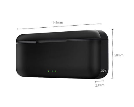 For DJI Osmo Action 5 Pro Multifunction Tri-Slot Batteries Charger Storage Box