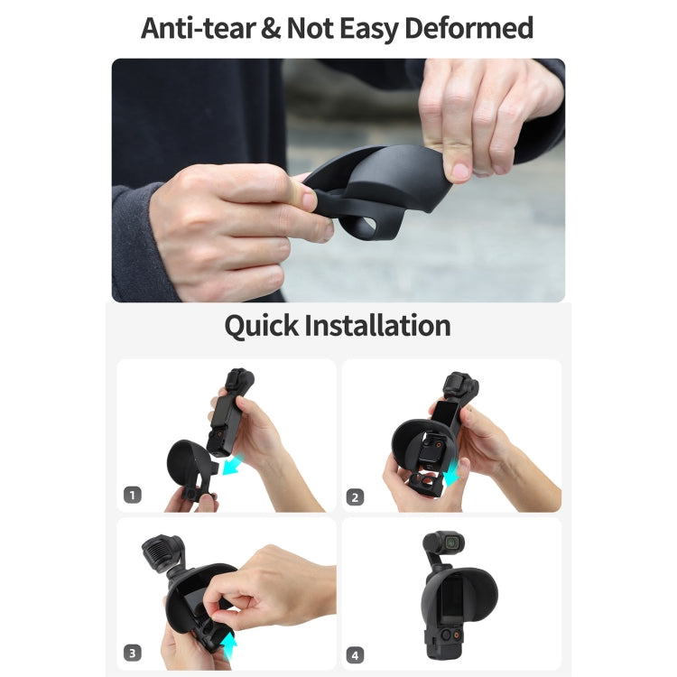 For DJI OSMO Pocket 3 Sunnylife Sunshade Screen Protective Cover Hood