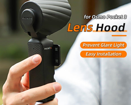 For DJI OSMO Pocket 3 Sunnylife Sunshade Lens Protective Cover Hood
