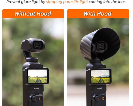 For DJI OSMO Pocket 3 Sunnylife Sunshade Lens Protective Cover Hood