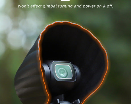 For DJI OSMO Pocket 3 Sunnylife Sunshade Lens Protective Cover Hood