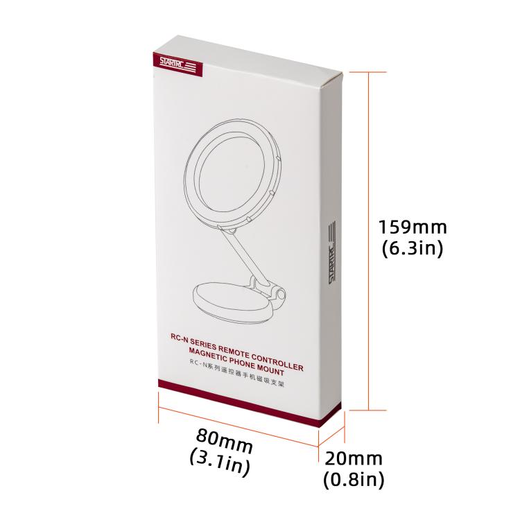 For DJI RC-N STARTRC Remote Controller Phone Magnetic Mount