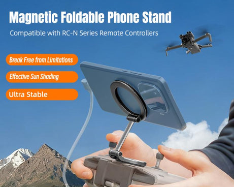 For DJI RC-N STARTRC Remote Controller Phone Magnetic Mount