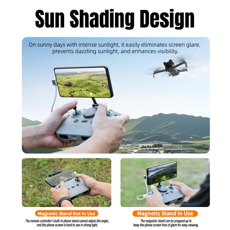 For DJI RC-N STARTRC Remote Controller Phone Magnetic Mount