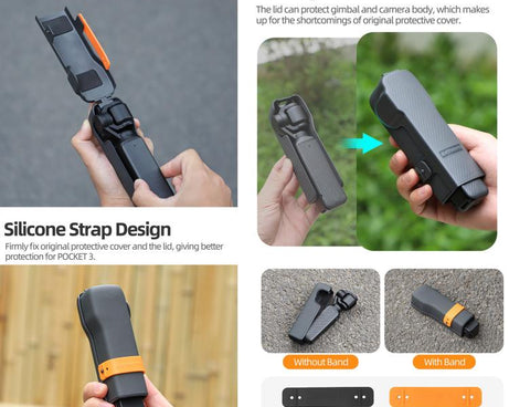 For DJI Osmo Pocket 3 Sunnylife Storage Box Protective Case Cover