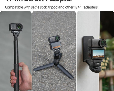 For DJI Osmo 360 Sunnylife Dual-Direction Magnetic Quick Release Adapter Mount