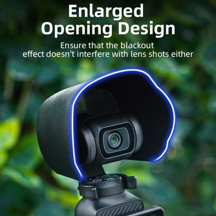 For DJI OSMO Pocket 3 BRDRC Sunshade Lens Protective Cover Hood