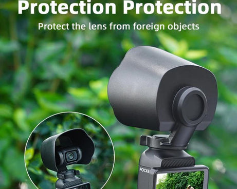 For DJI OSMO Pocket 3 BRDRC Sunshade Lens Protective Cover Hood