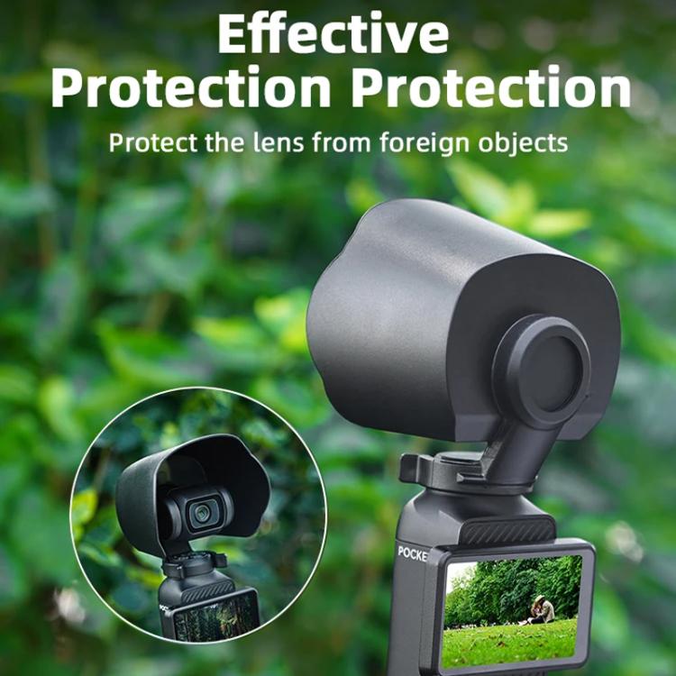For DJI OSMO Pocket 3 BRDRC Sunshade Lens Protective Cover Hood