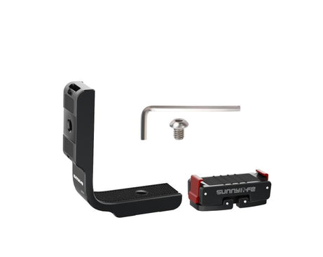 For DJI Osmo 360 Sunnylife Metal L-Type Vertical-Horizontal Mount with Magnetic Adapter Quick Release Mount Adapter Stand
