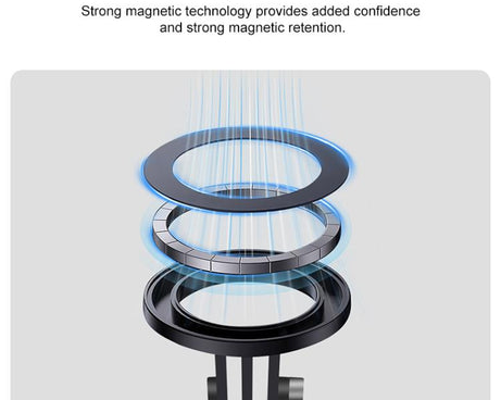 Magnetic Ring Base Mount with 1/4 inch Adapter