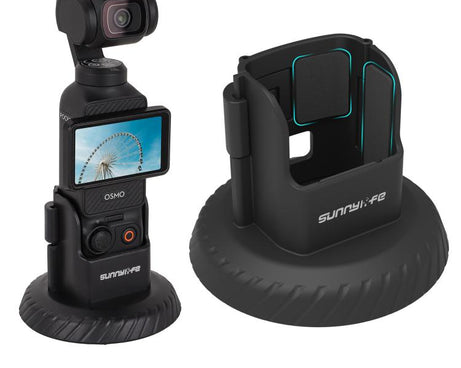 For DJI Osmo Pocket 3 Sunnylife Magnetic Base Mount Tabletop Base Stand Holder