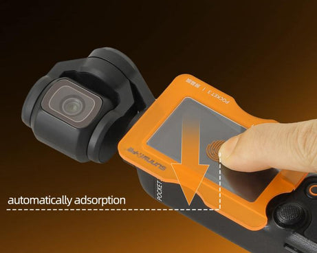For DJI Osmo Pocket 3 Sunnylife Screen Protector AR Anti-reflection Tempered Glass Film with Film Locator