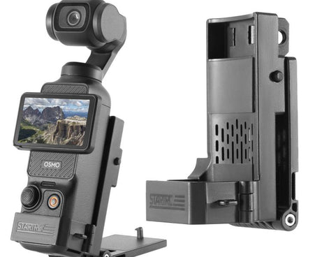 For DJI Osmo Pocket 3 STARTRC Folding Magnetic Mount Base Fixed Bracket
