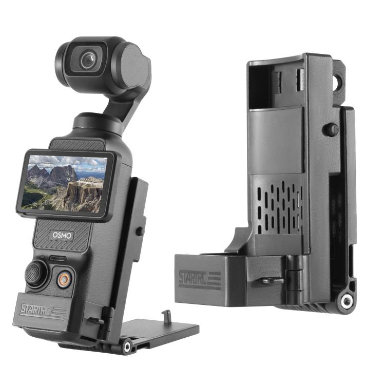 For DJI Osmo Pocket 3 STARTRC Folding Magnetic Mount Base Fixed Bracket