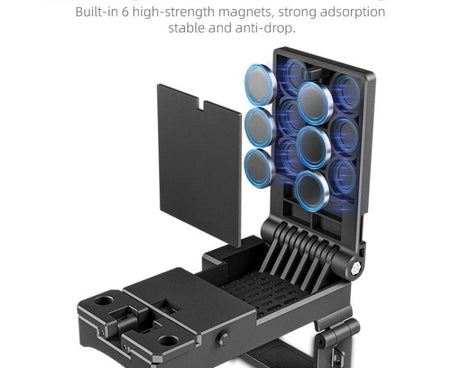 For DJI Osmo Pocket 3 STARTRC Folding Magnetic Mount Base Fixed Bracket