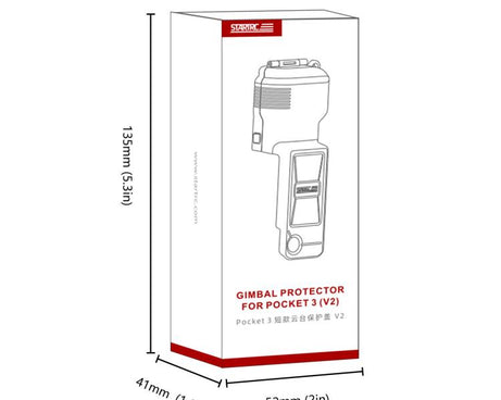 For DJI Osmo Pocket 3 STARTRC Gimbal Protective Cover Camera Lens Protective Case