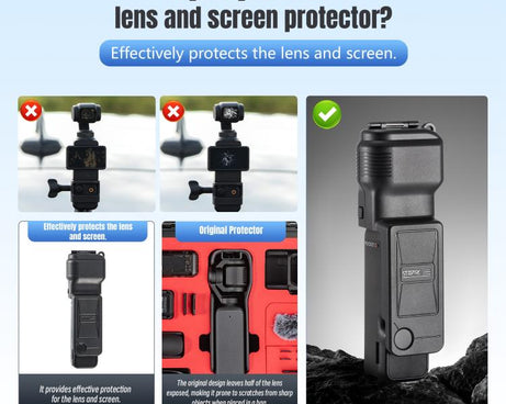 For DJI Osmo Pocket 3 STARTRC Gimbal Protective Cover Camera Lens Protective Case