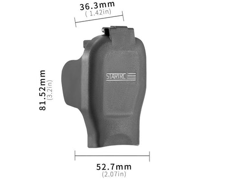 For DJI Osmo Pocket 3 STARTRC Short Type Protective Case Cover, For DJI Osmo Pocket 3 Short Type