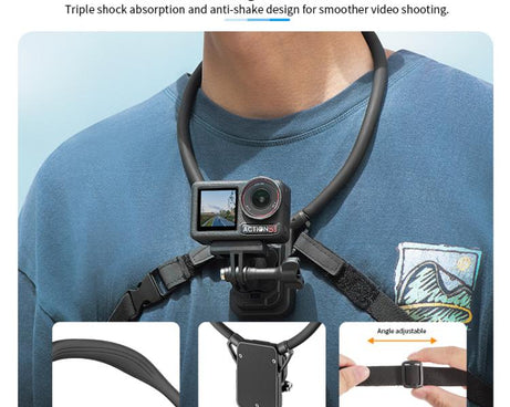 STARTRC Lazy Neck Bracket V3 POV View Mount with Chest Strap