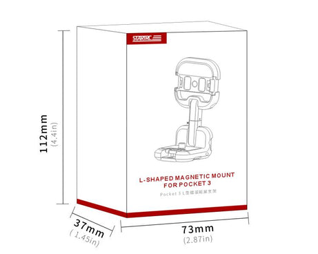 For DJI Osmo Pocket 3 STARTRC Metal L-shaped Expansion Bracket