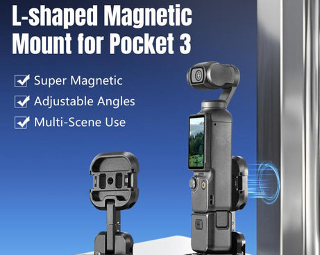 For DJI Osmo Pocket 3 STARTRC Metal L-shaped Expansion Bracket