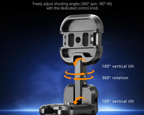 For DJI Osmo Pocket 3 STARTRC Metal L-shaped Expansion Bracket