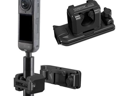 STARTRC Quick-Release Backpack Mount Clip Bracket for Selfie Stick or Action Camera