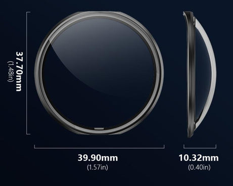 For DJI Osmo 360 STARTRC Lens Guard PC Protective Cover, PC Lens Guard