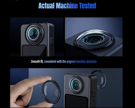 For DJI Osmo 360 STARTRC Lens Guard PC Protective Cover, PC Lens Guard