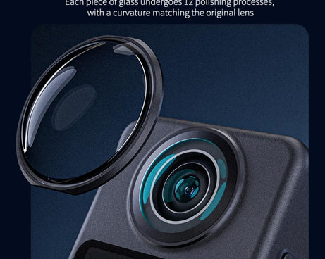 For DJI Osmo 360 STARTRC Lens Guard PC Protective Cover, PC Lens Guard