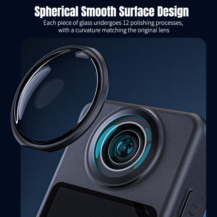 For DJI Osmo 360 STARTRC Lens Guard PC Protective Cover, PC Lens Guard