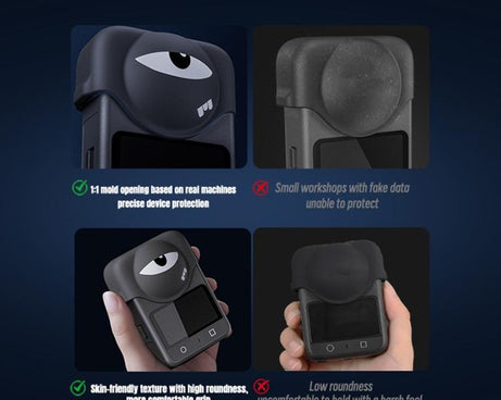 For DJI Osmo 360 Camera Silicone Lens Cap Lens Cover, Silicone Lens Cap