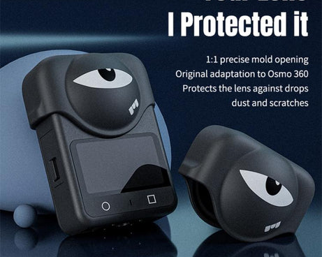 For DJI Osmo 360 Camera Silicone Lens Cap Lens Cover, Silicone Lens Cap