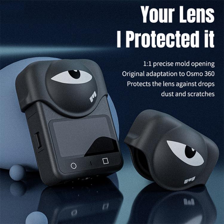For DJI Osmo 360 Camera Silicone Lens Cap Lens Cover, Silicone Lens Cap
