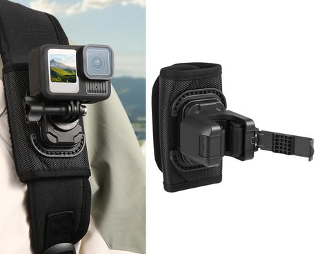 STARTRC Hook And Loop Fastener Selfie Stick Quick-Release Mount, Hook And Loop Mount
