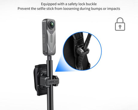 STARTRC Hook And Loop Fastener Selfie Stick Quick-Release Mount, Hook And Loop Mount