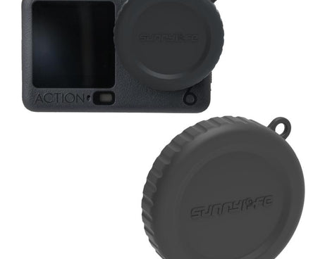 For DJI Osmo Action 6 Sunnylife Silicone Scratch-Proof Camera Lens Protective Cover, For DJI Osmo Action 6