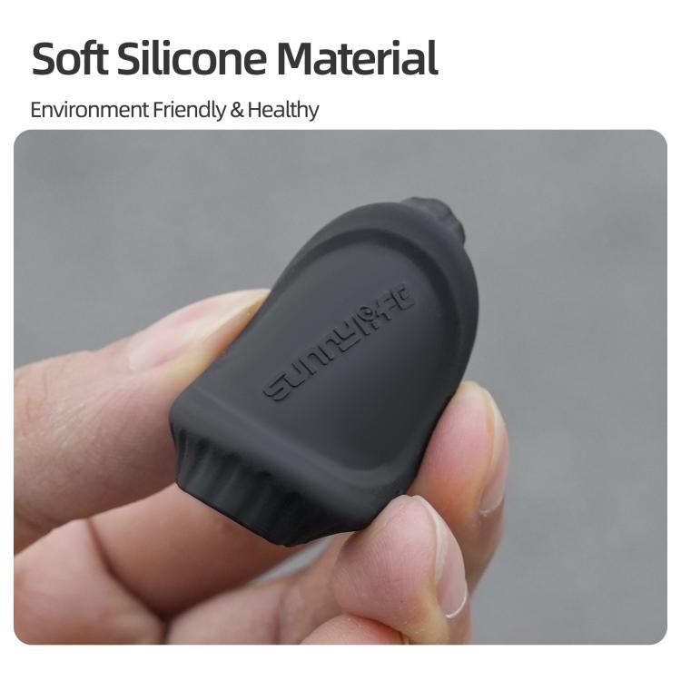 For DJI Osmo Action 6 Sunnylife Silicone Scratch-Proof Camera Lens Protective Cover, For DJI Osmo Action 6
