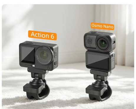 Sunnylife Magnetic Quick-Release Flexible Mount Series 360 Strap Wrap Band Mount Bike Tube Clip Holder For DJI Osmo Nano / Action 6, For DJI Osmo Nano / Action 6
