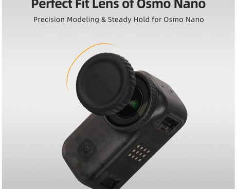 For DJI Osmo 360 Sunnylife Silicone Lens Cover Scratch-Proof Camera Cover Protector Protective Lens Guard Protector
