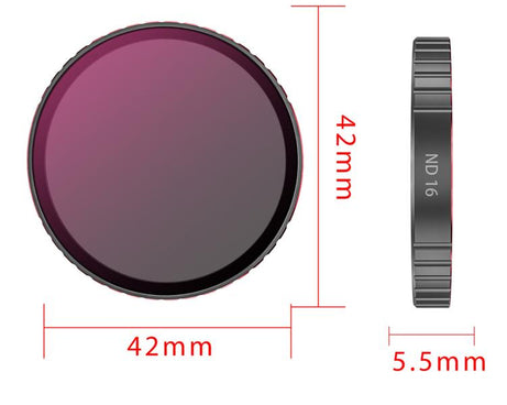 For DJI Osmo Action 6 STARTRC 4 in 1 CPL ND8 ND16 ND32 Camera Lens Filter, For DJI Osmo Action 6