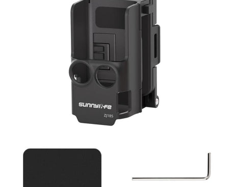 For DJI Osmo Pocket 4P / 4 Sunnylife Handheld Magnetic Mount with Filter Box Tabletop Base Bracket Angles Adjustable Holder, OP4-ZJ185