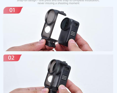 For DJI Osmo Nano STARTRC Vertical-Horizontal Protective Frame Adapter Mount
