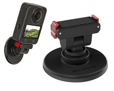 Sunnylife Quick-Release Magnetic Base Mount 1/4 180 Tilt Adjustable Tabletop Base Bracket For DJI Osmo 360 / Action 5 Pro / 4 / 3 / 2, DZ-140 For DJI Osmo 360 / Action 5 Pro