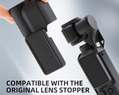 For DJI Osmo Pocket 4 STARTRC 2 in 1 Body Gimbal Lens Silicone Case