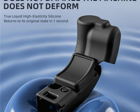 For DJI Osmo Pocket 4 STARTRC 2 in 1 Body Gimbal Lens Silicone Case